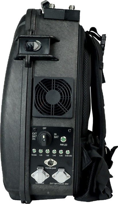Inhibidor de drones FPV de mochila BP15D-6G